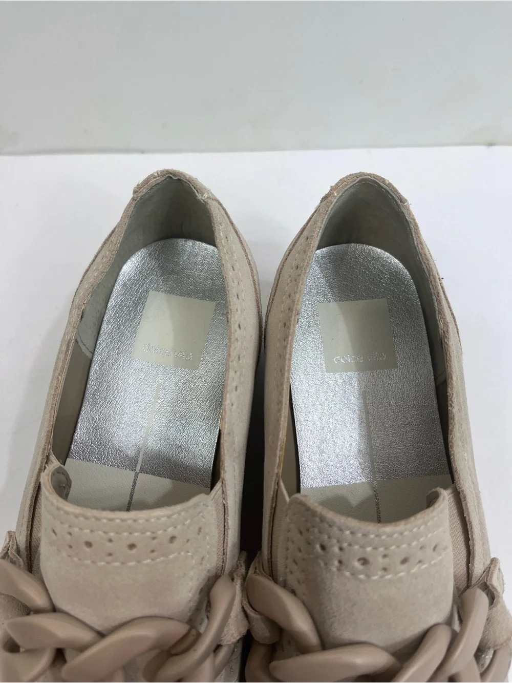 Dolce Vita Jhenee suede platform slip on sneakers.